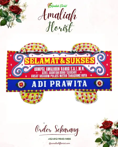 Papan Bunga Ucapan Selamat Besole